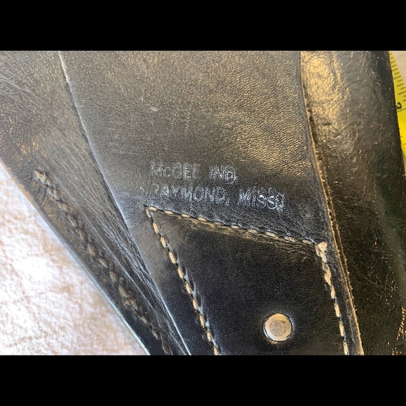 Sold ! ! Revolver leather cases black $ - Picture 2 of 3